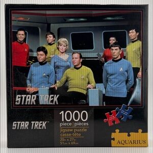 Aquarius Star Trek 1000-Piece Jigsaw Puzzle - Multi-color